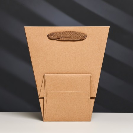 Package-carrier for flowers 10 × 10 × 20 x 18 cm, craft-1