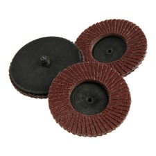 Circle of the petal end tundra, for a drill, M8, 75 mm, P80, 3 pcs.