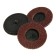 Circle of the petal end tundra, for a drill, M8, 75 mm, P80, 3 pcs.