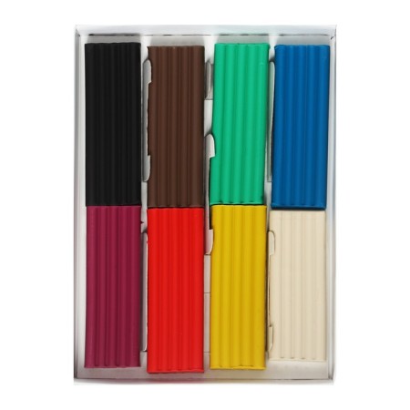 Calligrata plasticine, 8 colors, 160 g-1