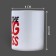 Ceramic mug "Big Boss", 320 ml, white color