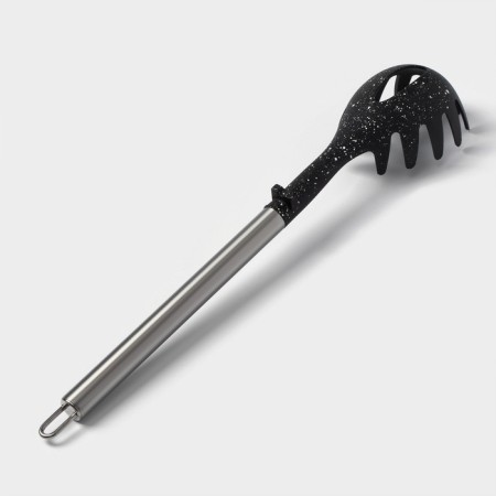 Spoon for spaghetti Dolyan "Fernan", 34 cm, black color-2
