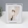 Photo frame plastic in 1 photo 20x25 cm "Laconic style" silver paper embossing 26x2x31 cm 1070502