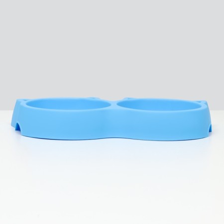 Plastic Double "cat" 25 x 13 x 3.5 cm, blue-2