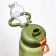 Water bottle, with a drinker, 800 ml, green
