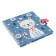 Notebook Gift A6+, 45 sheets, on the castle, on the crest, line, "cats", mix