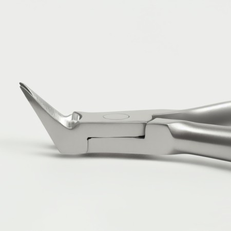 Pedicure nippers, 2 springs, 10.5 cm, blade length - 12 mm, silver color-5