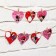 Garland, interior decoration "7 reasons", 7 pieces, 10 x 12.5 cm