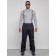 Semi-combineson ski insulated male winter, size 56, dark blue color