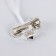 Hair strand on a hairpin, luminous, 3.5 x 33 cm