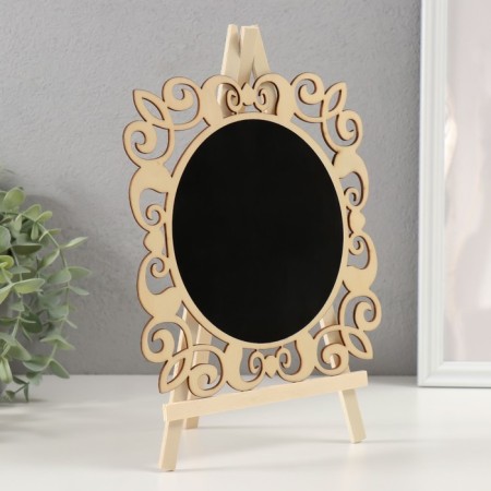 Souvenir tree "Calling board on the easel - round oval" 1.8x20x28 cm-1