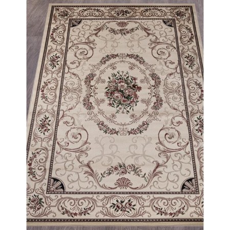 Rectangular carpet Merinos colizey, size 200x400 cm, color Cream-1