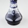 Hookah "Mosba", 51 cm, 1 pipe, black