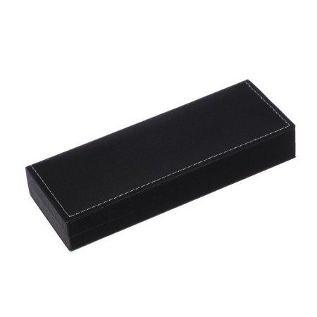 Handle Gift Roller in the leatherette case, hull silver, gold-4