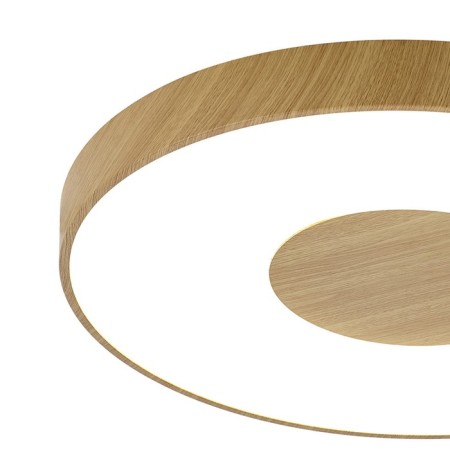Ceiling light Mantra Coin, Led, 6000lm, 2700-5000k, 70 mm, color wood-1