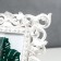 Photo frame plastic 10x15 cm "Rosary" silver 22x17 cm