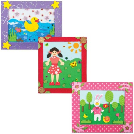Foamiran self -adhesive A4 2mm 10l*10 -cv, Treasure Island, Bright colors 665099-8