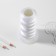 Satin thread, 120d/2, 3000 yard, white color