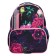 School backpack, 37 x 26 x 13 cm, ergonomic back, calligrata orth "flowers"