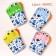 Mitten Mittle "Crocodile", on Velcro, Color Mix, Kroshka Me