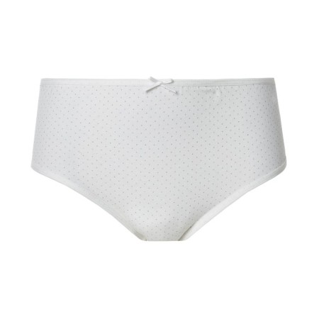 Panties female slips "peas", white color, size 54