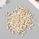 Beads for creativity tree "Cube" D-0.5 cm, set 20 grams natural