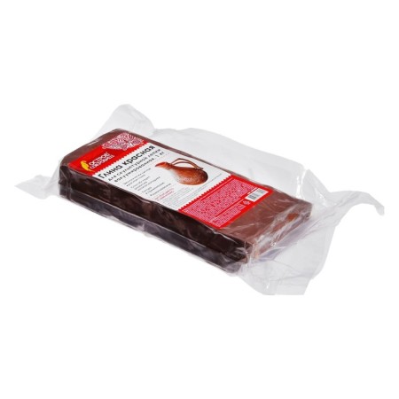 Natural clay for modeling red 1 kg, (soaked), "Treasure Island"-3