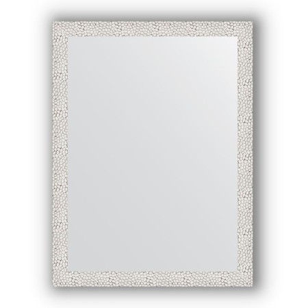 Mirror in the baguette frame - white minting 46 mm, 61 x 81 cm, evoForm