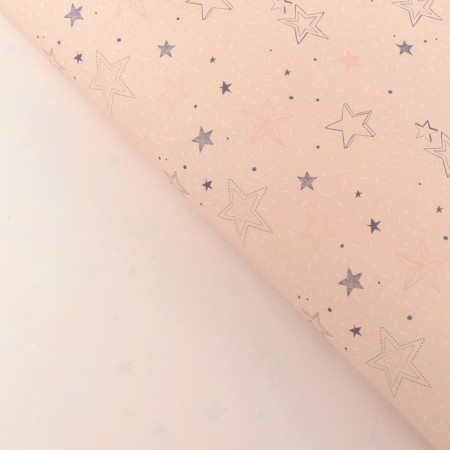 Package Paper, glossy "Star day", 70 x 100 cm set 10 pcs-1