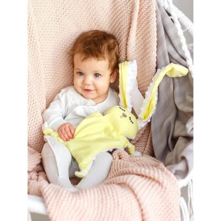 Comforter pillow - heating pad, yellow color-3