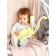 Comforter pillow - heating pad, yellow color