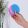 Washing sponge, round, 3 pcs, color mix