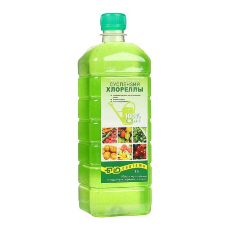 Suspension of chlorella bio-system, 1 liter