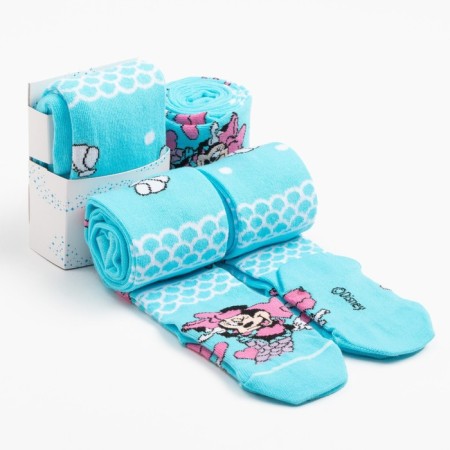 Pantyhose Minni Mouse, height 104-110 cm, blue color-6