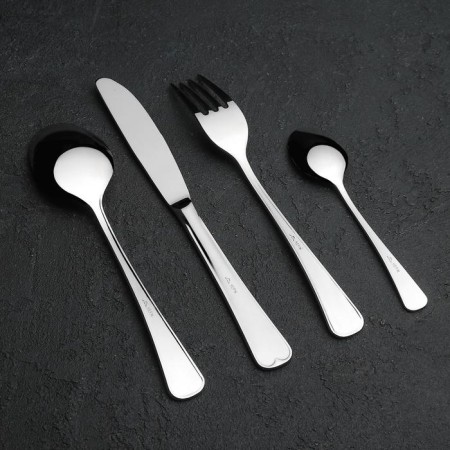 Set of Garde Garde cutlery (Nytva) Mondial, 48 items, 2.5 mm thick, decorative gearbox mix-3