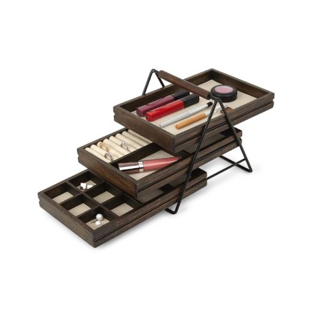 Terrace jewelry box, nut-2