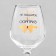 A glass for the wine "Dasha is not a gift" 350 ml
