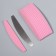 The base with interchangeable nail files, grinding, set 10 pcs, pink color