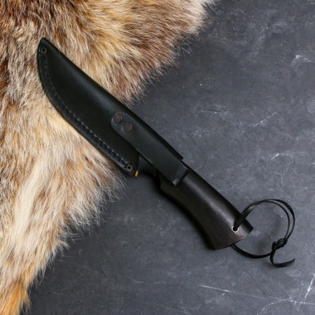 Caucasian knife "Shaman" with a scabbard, Garda -Latun, steel - 65x13, hilt - grab-2