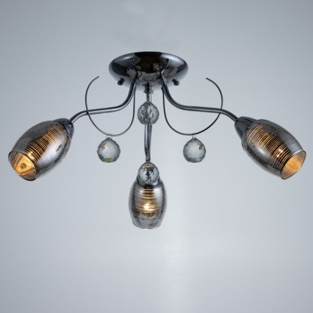 Chandelier 120207/3 CR chrome 3x40W E14 55x55x26cm-1