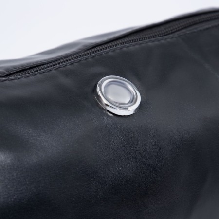 Bag Cross-Bodi with a zipper, black color-3