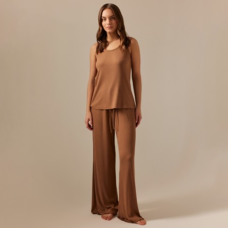 Women's home pants SL Home p. M, coffee-1