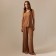 Women's home pants SL Home p. M, coffee
