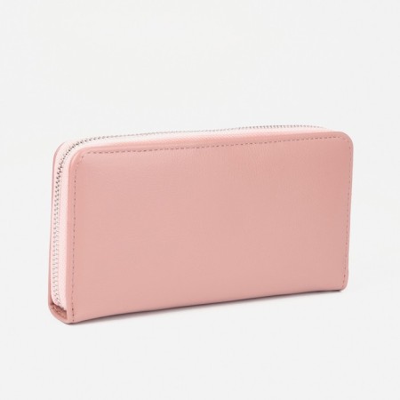 Women's wallet with lightning, pink color-1