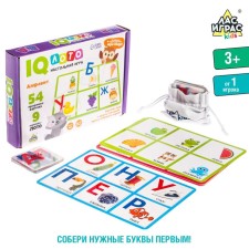 Board game for memory “Smart Loto. Alphabet 