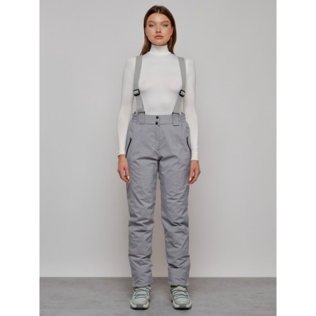 Semi-combinezone Ski Drapeted Feminine, size 42, light-gray color-1