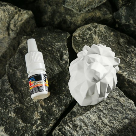 Fragrance to the deflector ceramic lion, Grand Caratt + aromaticom-2