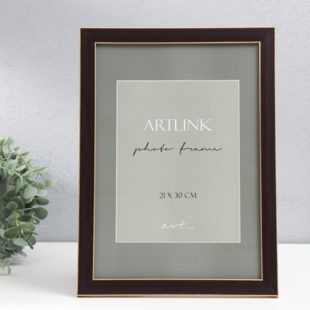 Photo frame Plastic "Adele" 21x30 cm, brown
