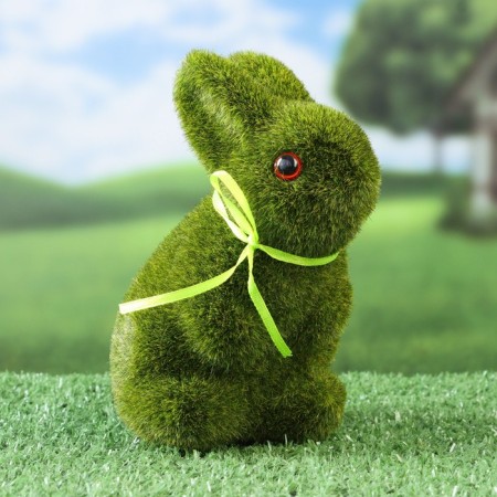 Figure "Grassmill Bunny" 8x8.5x14cm