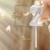 Candle in the cake on the skewer "Almaz", the number "2", silver, 4.8x2.6 cm